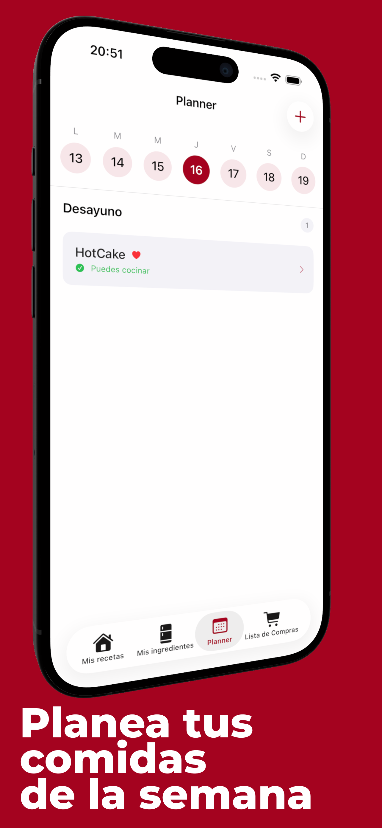 MiCocina screen 2